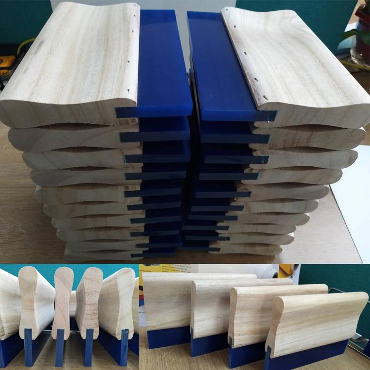 Wooden Handle Screen Printing Squeegee